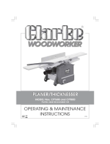 Clarke Woodworker CPT800 Specification