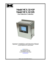 Detcon MCX-32-N4X User manual