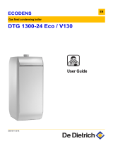DeDietrich ECODENS DTG 1300-24 Eco / V130 User manual