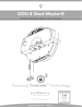 automatic tech GDO-8 Shed Master Installation guide