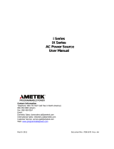 Ametek 30003i User manual