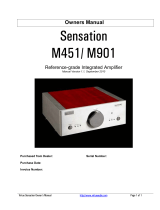 Virtue Sensation M451 Owner's manual