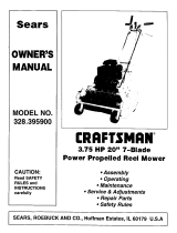 Craftsman 328395900 Owner's manual