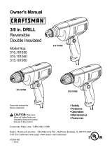 Craftsman 315.101040 Owner's manual