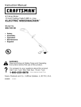 Craftsman Weedwacker 358.745310 Owner's manual