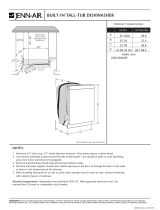 Jenn-Air JDB1250AWP User manual