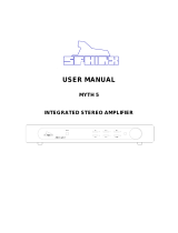 SPHINX MYTH 5 User manual