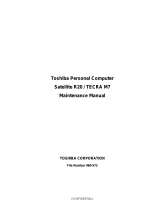 Toshiba M7 User manual