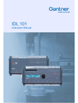 Gantner IDL 101 User manual