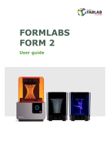 FabLab FORMLABS FORM 2 User manual