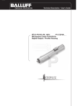 Balluff BTL5-U-P-S 32 User manual