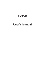 Asus RX3041 User manual