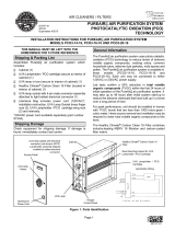 Lennox PCO3 PureAir Air Purification System Installation guide