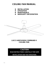 LUCCI AIRFUSION COMMAND II Series User manual