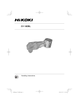 Hikoki CV18DBL User manual