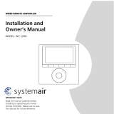 SystemAir SYSPLIT DUCT 18 LNS HP Q User manual