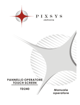 Pixsys TD240-AD Operating instructions