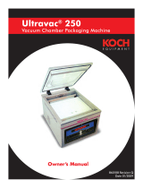Koch Ultravac 250 Owner's manual