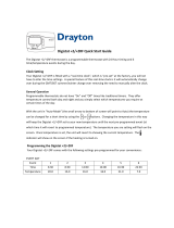 Drayton Digistat +2RF Quick start guide