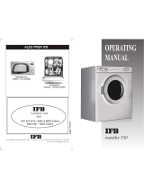 IFB EASYDRY 550 Operating instructions