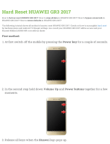 Huawei GR3 2017 User manual