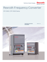 REXROTH EFC 3610 Series Operating Instructions Manual