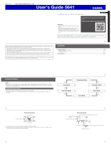 Casio 5641 User guide