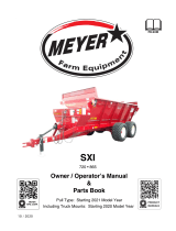 Meyer 720/865 SXI Belt Drive Spreader Owner's manual