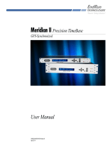 EndRun Meridian II User manual