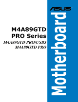 Asus M4A89GTD PRO User manual