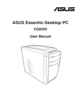 Asus Essentio CG8350 User manual
