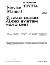 Pioneer GS300 User manual