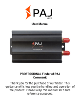 PAJ PROFESSIONAL Finder User manual