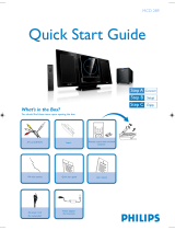 Philips MCD289/98 Quick start guide