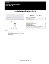 Midea DHMSHAQ18XA3 Installation Instructions Manual