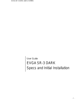 EVGA SR-3 DARK (160-CX-W999) User manual