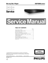 Philips BDP2500 User manual