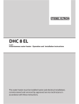 STIEBEL ELTRON DHCE 8/60 Operation And Installation Instructions Manual