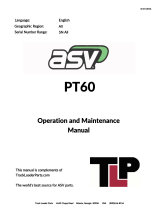 ASV PT60 Operation and Maintenance Manual
