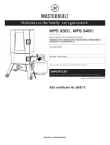Masterbuilt MB20054018 User manual