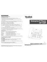 Yealink Yealink SIP-T26P Quick Installation Manual