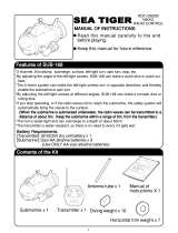 NIKKO SUB-168 Manual Of Instructions