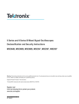 Tektronix MSO64B Owner's manual