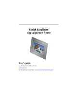 Kodak EX-811 - EASYSHARE Digital Picture Frame User manual