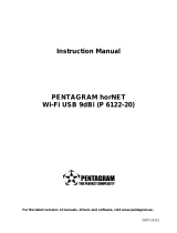 Pentagram P 6122-20 Owner's manual