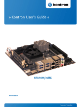 kontron KTA70M/mITX User manual