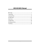 Biostar TH55BHD User manual
