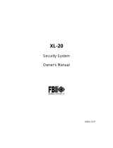 FBI XL-20 Owner's manual