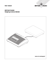 Mettler Toledo IND425 User manual