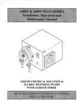 Pulsafeeder 2400 T Series Owner's manual